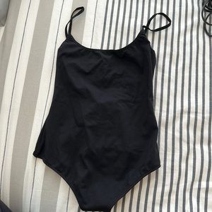 Free people black bodysuit